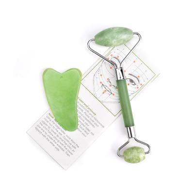 China Factory Wholesale Xiuyan Horn Body Shape Jade Guasha to Reduce Wrinkles Beauty Skin Care for Home and Spa for sale