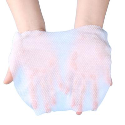 China Soft Facial Cleansing Cotton Facial Tissue Sensitive Skin Nonwoven Facial Cleansing Make Up Remover Cloth for sale