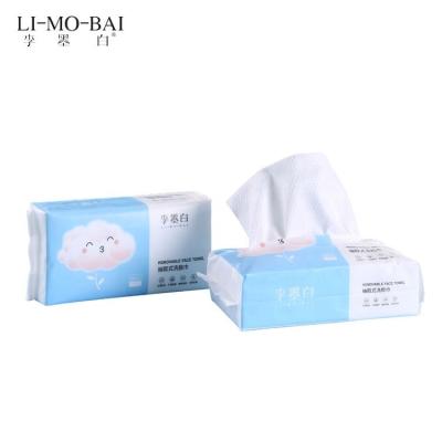 China Disposable Facial Cleansing Customize Face Cloth Cotton Towel For Removing Makeup Soft Organic Face Remover Towels for sale