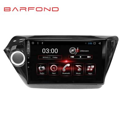 China Android 9 Car Dvd Radio Barfond Universal Car Video Camera 2 Din Din Touch Screen Car Video Navigation And GPS For Kia K2 2011-2016 for sale