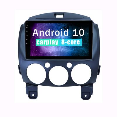 China Android Car Dvd Radio Barfond Universal 9 Inch Android WiFi Car Radio Player With Car Video Camera 2 Din For Mazda 2 2007-2013 for sale