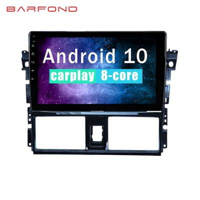 China Barfond GPS Navigation System Multimedia Car Radio Android Stereo DVD Player For Toyota Vios Yaris 2014-2016 for sale