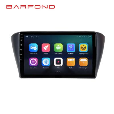 China IPS touch screen factory car GPS navigation and positioning Android system radio multimedia player for Skoda Fabia 3 2015-2017 for sale