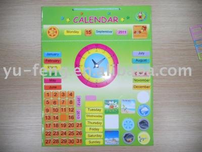 China exquisitemagnetic high quality wholesale personality calendar education toy preschool educational toys for sale 7S for sale