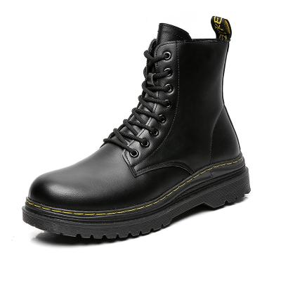 China Men's Shoes High Top Casual Work Boots Fashion Handsome Classic Waterproof Shoes for sale