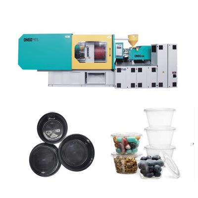 China Factory direct supply horizontal professional plastic injection molding machine for fast food box for sale