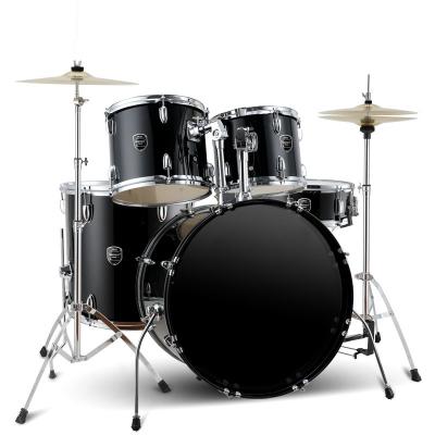 China Wholesale Drum Low Price Musical 5 Piece Drum Kits Adult Performer Acoustic Drum Set Professional Jazz Drum Kit for sale