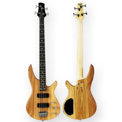 China Wholesale Professional Acoustic Guitar Custom Fretless 5 Strings 4 Semi Hollow 24 String Fret Bass Guitar Electric Kit for sale