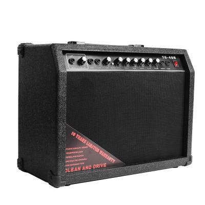 China With Distortion Effect Wholesale 40W Bass Guitar Amp Speaker Electric Guitar Amplifier Cheap For Guitar for sale