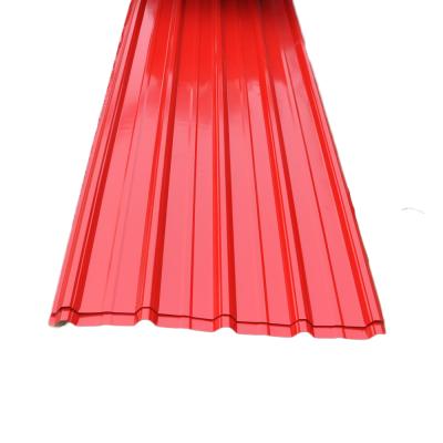 China Building material hot sale ppgi Tripizium steel sheet corrugated roofing tile sheet for sale