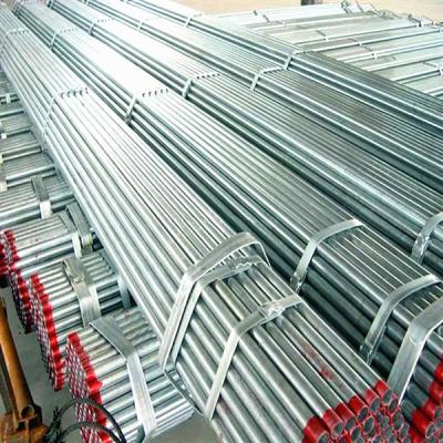 China Structure Pipe Hot Dip Galvanized Round Steel Pipe / GI Pipe Pre Galvanized Steel Pipe Galvanized Tube For Construction for sale