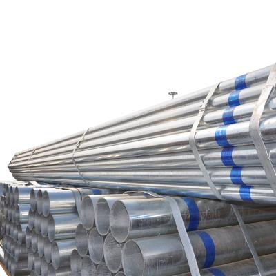 China Pipe Liquid New Products Galvanized Round Steel Pipe Pre Galvanized Steel Pipe Galvanized Tube For Construction for sale