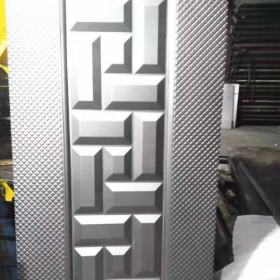 China Container Plate Hot Sale Metal Door Skin Cold Rolled Steel Sheet For Door Design for sale