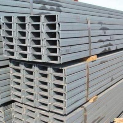 China Support System Cold Rolled Upn Carbon Ms Profile Galvanized Steel Metal U Channel for sale