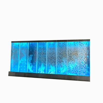 China Large Size Chinese Traditional Bluetooth Music Audio Digital Bubble Wall Water Bubble Wall Panel Acrylic Water Feature for sale