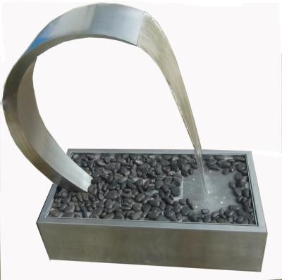 China Wholesale Easily Assembled Decorative Outdoor Garden Water Fountain Pool Waterfall Blade Spillway for sale