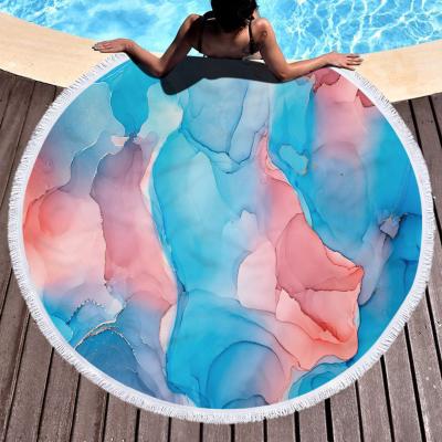 China Best Workmanship Round Beach Towels Supplier Microfiber Beach Towel Cotton QUICK DRY Exquisite Beach Towel for sale