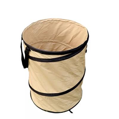 China Rolling Type Wisuno Durable Portable ReusableYard Cover Leaf Bags Garden Trash Bags for sale