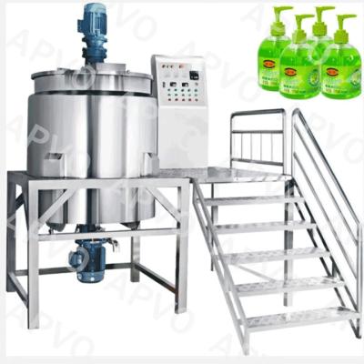 China Máquina de Fabricação de Detergentes Líquidos SUS304 de 65 RPM 500L Mixer Químico Líquido à venda