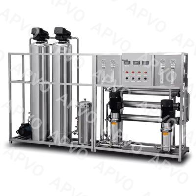 China Stainless Steel RO Water Treatment Machine RO Reverse Osmosis Equipment 1T/H for sale