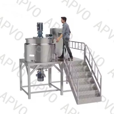 China 1000l Industrial Liquid Mixer Machine Lube Oil Blending Machine 220v/380v for sale