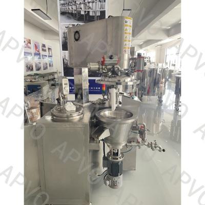 China 10L Laboratory High Shear Mixer Cosmetic Cream Making Machine With Lifting System for sale