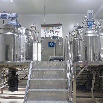 China 100L-100000L High Shear Homogenizing Mixer Laundry Cleaning Detergents Making Machines for sale