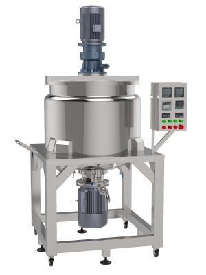 China Temperature Controlled Vacuum Emulsifying Mixer Machine Customized for sale