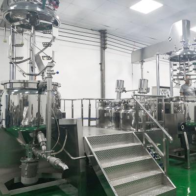 China 110V/220V/380V Cosmetic Emulsifier Mixer Machine Customized Power for sale