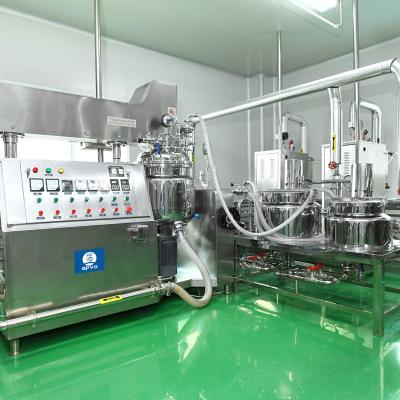 China Precise Temperature Control Cosmetic Emulsifier Mixer With 10L-10000L Capacity for sale