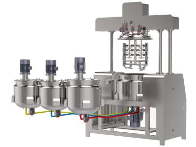 China High Capacity 10-10000L Liquid Homogenizer With Steam / Electricity Heating for sale