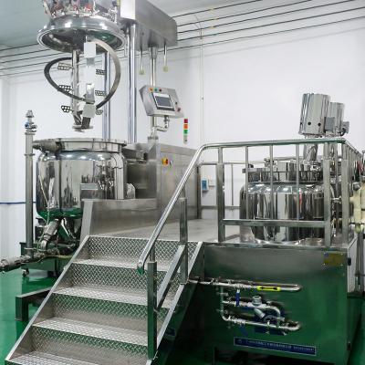 China Vacuum High Shear Emulsifier Mixer High Speed For Mixing And Homogenizing for sale