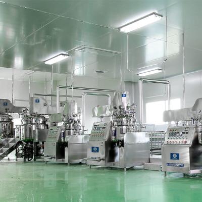 China Electric / Steam Heating Vacuum Liquid Mixer Machine With Precise Temperature Control for sale