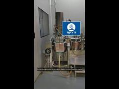 high shear toothpaste maker machine with customized weight system