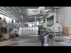 Electric / Steam Heating Mayonnaise Manufacturing Machine With Variable Mixing Speed