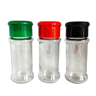 China Wholesale Small Capacity 4oz Spice Jar Kitchen Use Glass Spice Jar for sale