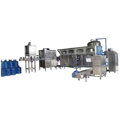 China Beverage Automatic big barrel 5 gallon barrel water filling bottling making machine production line for sale