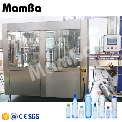 China 2000 24000bph food to rotary type mineral water pure water complete mineral water filling line plastic bottle for sale