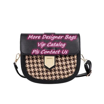 China Fashion TAS selempang bag messenger PU 2022 purses and wholesale handbags women handbags ladies handbags for sale