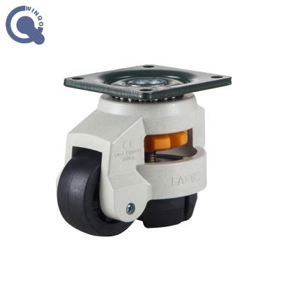 China Flat Free Professional Factory 2 Ton Wheel Machinery Equipment Caster Wheels Powered Heavy Duty Casters for sale