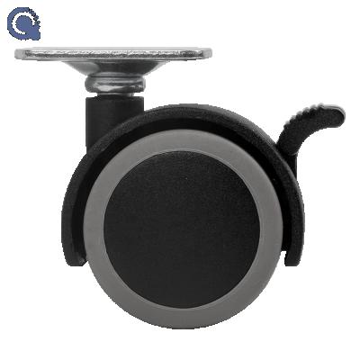 China Modern factory price 2 inch office table and chair furniture swivel caster stem caster wheels with high quality for sale