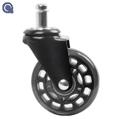 China Modern 65mm 2.5 Inch Factory Price Office Chair Used Swivel Wheels Light Duty Caster for sale