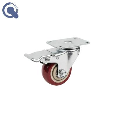 China Flat Free Professional Factory Medium Size Industrial Caster for sale