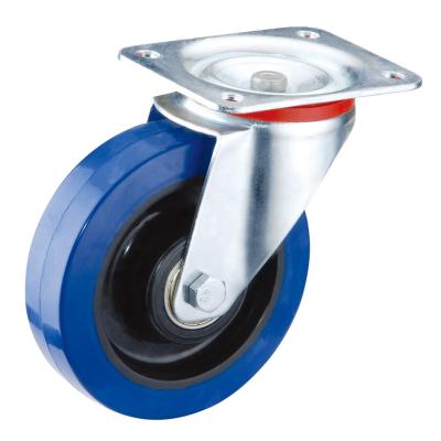 China EUROPE hot sale scaffolding caster wheel with brake high quality shopping trolley caster wheel 8 inch for sale