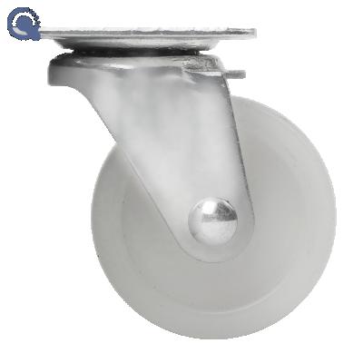 China Factory Free Plate Swivel Caster Wheel Professional Top Light Duty White Casters for sale