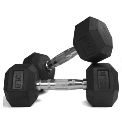 China Wholesale Home Use Fitness Equipment Dumblebells 5kg Hex Dumbbell Cast Iron Hex Dumbbell Set for sale