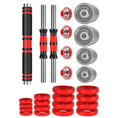 China Dumbbell Adjustable Rubber Cheap Online Gym Equipment Plating Weight Adjustable Weight Dumbbell for sale