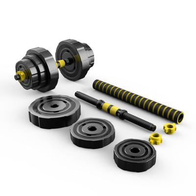 China 2020 Free Increase or Decrease Free Weight New Style Price Multi-Angle Fitness Dumbbell Cheap Cement Fed Dumbbell Rubber Dumbbell Set for sale