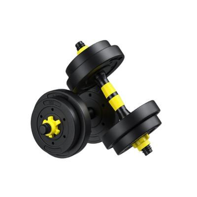 China 2020 New Style Durable Europe Dumbbell 40kg Dumbbell 24kg 40kg Cement Eco-friendly Adjustable Dumbbell for sale