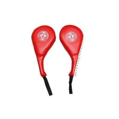 China Taekwondo Hand Racket Kick Target Double Punch Pads Karate Kickboxing Paddle Muttahida Majlis-e-Amal Boxing Accessories Color Random for sale